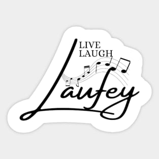 Live Laugh Laufey Sticker